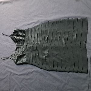 Like New Vintage Eliza J New York Black Layered Cocktail Dress Size 8